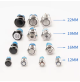 12MM Push Bottom - Led Switch - 15CM WIRE  - LATCHING - WK-PBS12X - AZLED